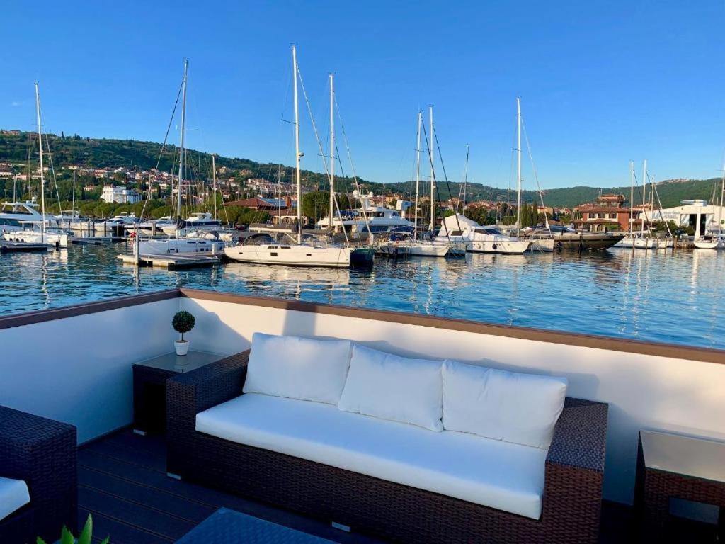 Floating Sea House Aurora Villa Portoroz Luaran gambar