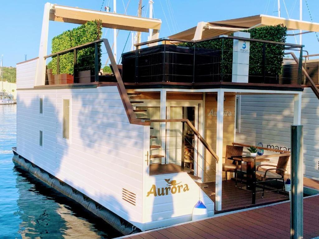Floating Sea House Aurora Villa Portoroz Luaran gambar