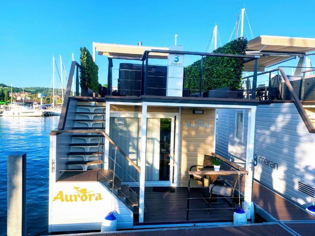 Floating Sea House Aurora Villa Portoroz Luaran gambar
